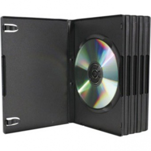 100 Pochettes DVD Box Noir